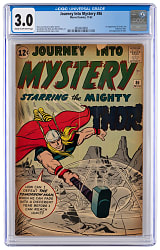1962 Marvel Journey Into Mystery #86 First Appearance of Zarrko, Second Odin - CGC3.0