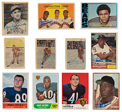 1939-1990 Multi-Sport Collection (50) with 1952-1953 Parkhurst Howe & (8) Signed