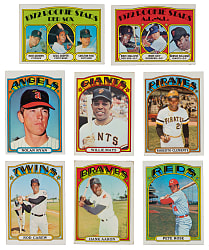 1972 Topps Complete Set (787) - Clean!