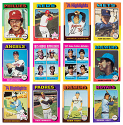 1975 Topps Complete Set (660) - Clean!