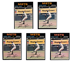 1971 Topps #513 Nolan Ryan Group (5)