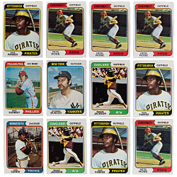 1974 Topps Singles Collection (875+) with (70+) Hall of Famers - Loaded!