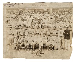 1927 Nashville Elite Giants (Negro League Dixie Champions) Original Photograph with Tom Wilson