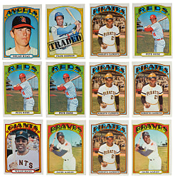 1972 Topps Collection (1,500+) with (150+) Hall of Famers - Loaded!