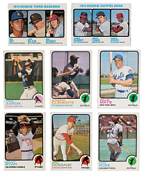 1973 Topps Near Complete Set (659/660) with Most Key Stars Including #615 Mike Schmidt Rookie
