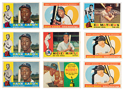 1960-1979 Topps Shoebox Collection (1,250+) with (120+) Hall of Famers & (641) 1960 Topps Including (4) Hank Aaron & (3) Mickey Mantle
