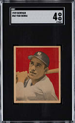 1949 Bowman #60 Yogi Berra SGC VG/EX 4
