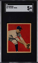 1949 Bowman #36 Pee Wee Reese SGC EX 5