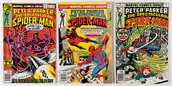 1976-1979 Marvel Spectacular Spider-Man Early Issues (13) with #1 & #27 First Miller Daredevil Art