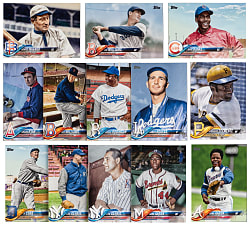 2018 Topps Legends Variations Near Complete Set (41/50)