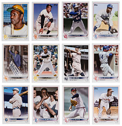 2022 Topps Legends Variations Near Complete Set (57/65)