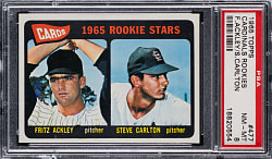1965 Topps #477 Steve Carlton Rookie PSA NM-MT 8