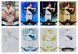 2010-2019 Topps Tribute Phil Rizzuto Complete/Near Rainbow Set Collection (25) Different with (8) #1/1 Including Superfractor