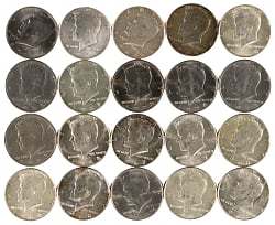 1964-1980s Kennedy Half Dollar Collection (200+) with (3) 90% Silver & (62) 40% Silver