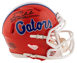 Tim Tebow Signed & "07 Heisman" Inscribed Florida Gators Mini-Helmet