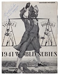 1959-1990 New York Yankees Old Timers Day Program Near Run (30) Plus Joe DiMaggio Signed 1966 Edition