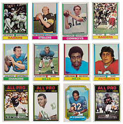 1974 Topps Football Complete Set (528)