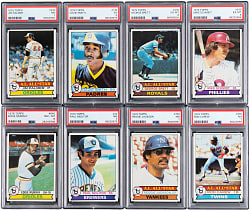 1979 Topps Complete Set (726) with (16) PSA Graded Hall of Famers & Stars