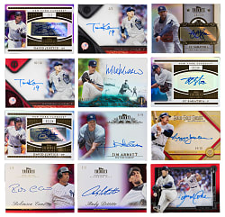 2012-2022 Topps Tribute New York Yankees Hall of Fame & Star Certified Autograph Collection (27) with (2) #1/1