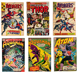 1960s-1990s DC/Marvel/Other Comic Book, Magazine and Calendar Treasure Chest (110+)