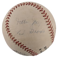 Circa 1968-1969 Willie Mays Period Signed Baseball with "SF Giants" Inscription - Full JSA LOA