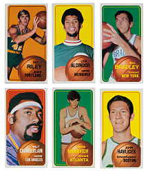 1970-1971 Topps Basketball Complete Set (175) - Clean!