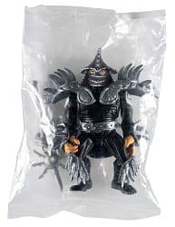 1991 Chef Boyardee TMNT Black Super Shredder Scarce Mail Order Exclusive Action Figure in Unopened Bag