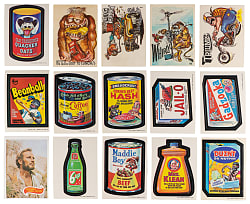 1963-1974 Non-Sports Collection (650+) with (300+) 1973-1974 Topps Wacky Packs Stickers/Cards including (36) Series 1