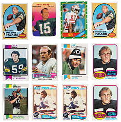 1970-2000s Football Hall of Fame, Star & Rookie Collection (425+) with (175+) Hall of Famers - Loaded!