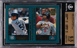 2001 Topps Traded #T99 Ichiro Suzuki/Albert Pujols BGS GEM MINT 9.5