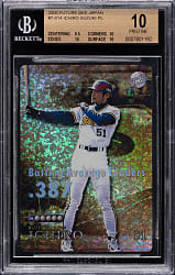 2000 Future Bee Power League Stadium UL #T14 Ichiro Suzuki BGS PRISTINE 10