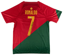 Cristiano Ronaldo Signed Portugal National Team Jersey with Fanatics COA