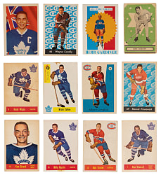 1933-1964 Vintage Hockey Collection (70) with Stars