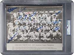 1959 Chicago White Sox American League Champions Team-Signed Photograph with (28) Signatures - PSA/DNA Authentic