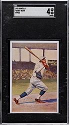 1932 Sanella Babe Ruth Type 2 SGC VG/EX 4