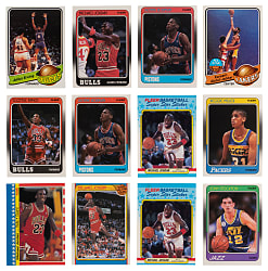 1979-1992 Fleer & Topps Basketball Collection (232) with (80+) Hall of Famers Including (5) Michael Jordan & Rookies