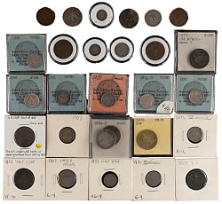 1820s-1910s U.S. Type Coin Collection (79) with (3) Half Cents