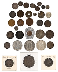 Ancient to Modern World Coin, Token & Banknote Collection with 1813 8 Reales