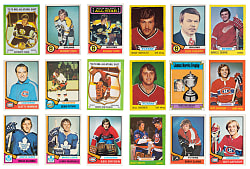 1973-1974 & 1974-1975 Topps Hockey Complete Set Pair - (460) Total Cards