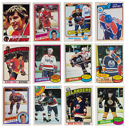 1976-1990 Topps & O-Pee-Chee Hockey Complete/Near Set Collection (9) - (2,540) Total Cards