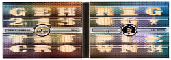 2008 Topps Triple Threads XXIV Legends #2 Lou Gehrig Multi-Relic Booklet #1/1