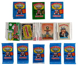 1985-1988 Topps Garbage Pail Kids Hoard (725+) with (29) Series 1, (66) Series 2 Plus Series 2 & 3 Packs & Giant Stickers