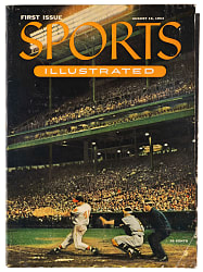 August 16, 1954 Sports Illustrated Inaugural Issue with Rare Index Insert