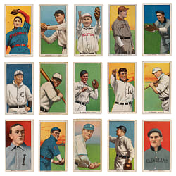 1909-1911 T206 White Border Collection (15) with (4) Old Mill & Polar Bear