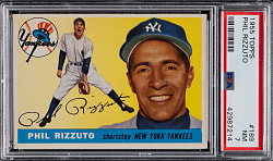 1955 Topps #189 Phil Rizzuto PSA NM 7