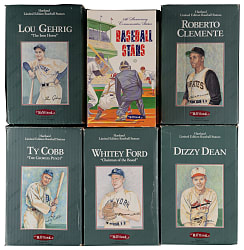 1988 Hartland 25th Anniversary Complete Boxed Set (18/18) Plus (5) 1990 Limited Edition Hartland Statues with Boxes - (23) Total Pieces