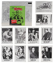 1964 Leaf The Munsters Complete Set (72) Plus Original Wrapper