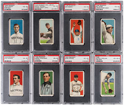 1909-1911 T206 White Border PSA Graded VG-EX 4 Collection (15)