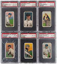1909-1911 T206 White Border PSA Graded VG-EX 4 Collection (12)