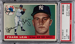 1955 Topps #99 Frank Leja PSA NM-MT+ 8.5